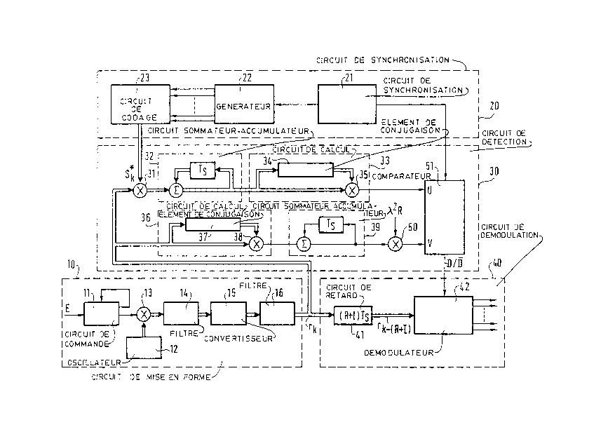 A single figure which represents the drawing illustrating the invention.